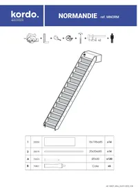 Notice THOMSON NORMANDIE Contremarche escalier droit