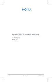Notice NOKIA HHRA501A Pocket computer