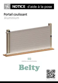 Notice THOMSON PORTAIL COULISSANT Portail coulissant