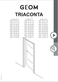 Notice HAILO TRIACONTA BLOC PORTE
