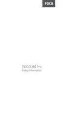 Notice POCO M6 PRO Smartphone