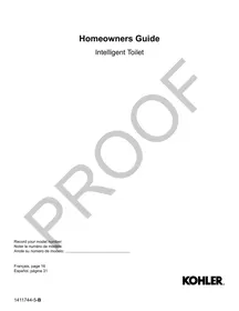 KOHLER 1411744-5-B - Smart toilet