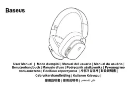 Notice Baseus BOWIE H1I Koptelefoon