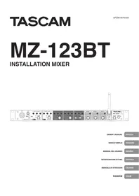 TASCAM MZ-123BT - Mixer