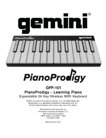 GEMINI GPP-101 - Klavier