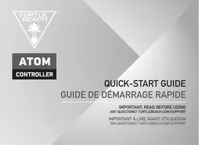 Notice TURTLE BEACH ATOM CONTROLLER Manette de jeu