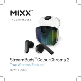 Notice MIXX STREAMBUDS COLOURCHROMA 2 Headphones