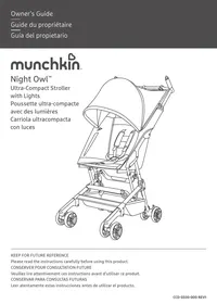 Notice Munchkin NIGHT OWL™ ULTRA-COMPACT STROLLER Stroller