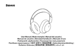 Notice Baseus BOWIE D03 Koptelefoon