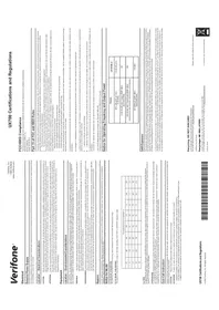 Notice Verifone UX400 Terminal de paiement