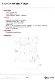 LG ATC5CPL004 - Produit électronique