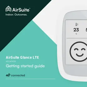 Notice AirSuite ASCM1420 Capteur