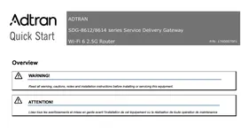 Adtran SDG-8614 - Router