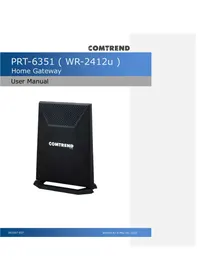 Notice Comtrend WR-2412U Router