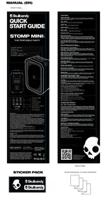 Notice SKULLCANDY 2SKSK1850 Haut-parleur