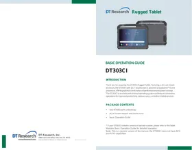 Notice DT Research DT303CI Tablette