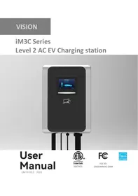 Notice VISION IM3C SERIES Station de charge EV