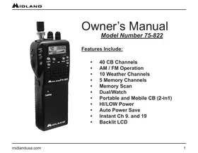 MIDLAND 75-822 - Radio
