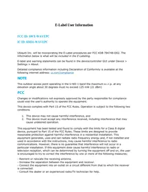 Notice Ubiquiti WAVEPC Point d'accès