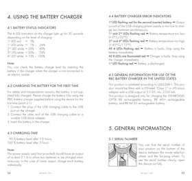 Notice SWAROVSKI OPTIK RB AFL+ Chargeur de batterie