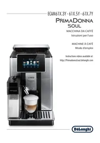 DELONGHI ECAM610.75.MB PrimaDonna Soul - Cafetière Expresso