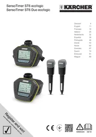 SensoTimer ST6 eco!ogic ou SensoTimer ST6 Duo eco!ogic KARCHER