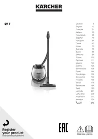 KARCHER SV7 - Aspirateur vapeur
