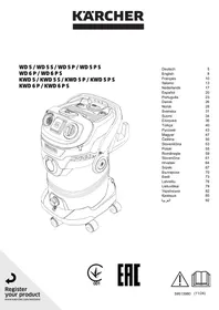 WD 5 / WD 5 S / WD 5 P / WD 5 P S WD 6 P / WD 6 P S KWD 5 / KWD 5 S / KWD 5 P / KWD 5 P S KWD 6 P / KWD 6 P S KARCHER