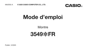 CASIO 3549 - Montre