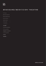 BEOSOUND/BEOVISION THEATRE BANG & OLUFSEN