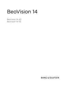 BANG &amp; OLUFSEN BeoVision 14/BeoVision 14-40/BeoVision 14-55 - Télévision