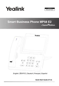 Yealink MP58 E2 - Téléphone