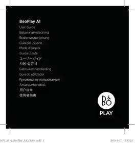 BANG &amp; OLUFSEN Beoplay A1 - Enceintes Bluetooth portables