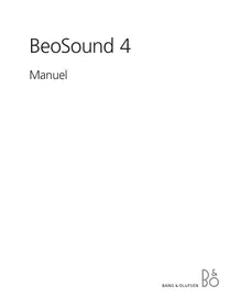 BANG &amp; OLUFSEN BeoSound 4 - Système audio