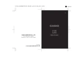 CASIO S200 - Calculatrice générale