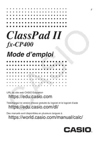 CASIO ClassPad II fx-CP400 - Calculatrice scientifique