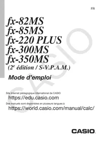 CASIO fx-220 PLUS (2e édition / S-V.P.A.M.) - Calculatrice scientifique