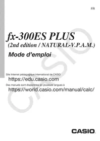 fx-300ES PLUS (2nd edition / NATURAL-V.P.A.M.) CASIO
