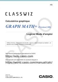 GRAPH MATH+ CASIO