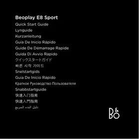 BANG &amp; OLUFSEN Beoplay E8 sport - Casques et écouteurs