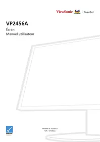 VIEWSONIC VP2456A - Écran