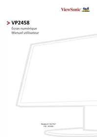 VIEWSONIC VP2458 - Écran