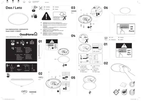 Notice GOODHOME PLAFONNIER LED INTéGRéE Plafonnier LED