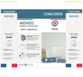 Notice CONCORDE NOVEO Radiateur à inertie