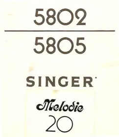 SINGER Mélodie 20 - Machine à coudre