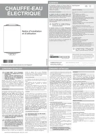 BRICO DEPOT 5414849578135 - Chauffe-eau électrique