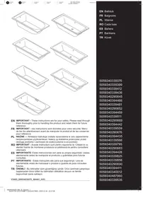 Notice COOKE & LEWIS IONAS Baignoire