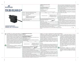 Notice BLUESTORK PWBS65GANC Accessoire informatique