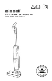 BISSELL CROSSWAVE HF3 CORDLESS 3598 3639 3641 SERIES 3639N - Balai vapeur