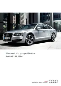 Notice AUDI A8 S8 (2014) Automobile